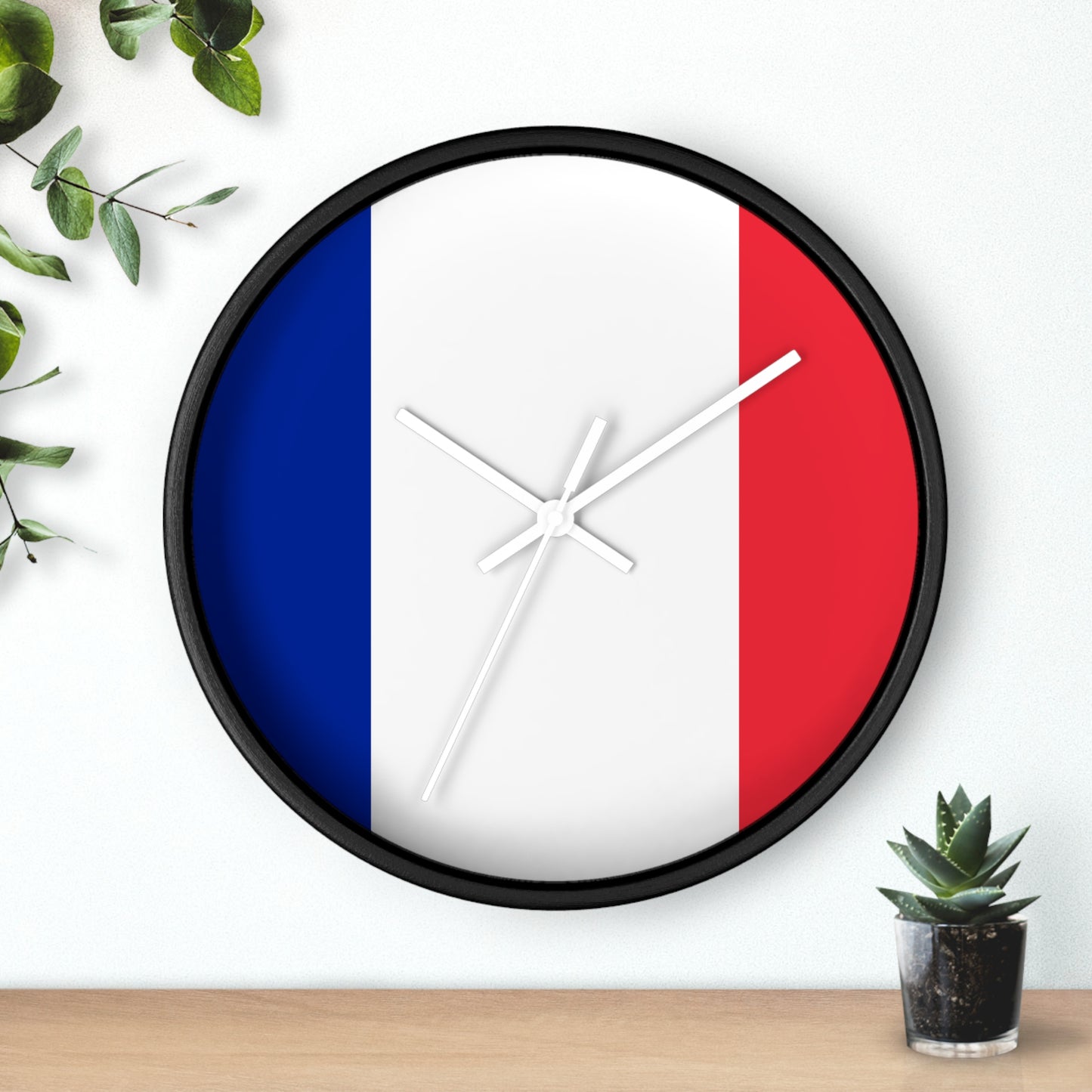 French Flag Wall Clock - Timeless Home Decor for Francophiles