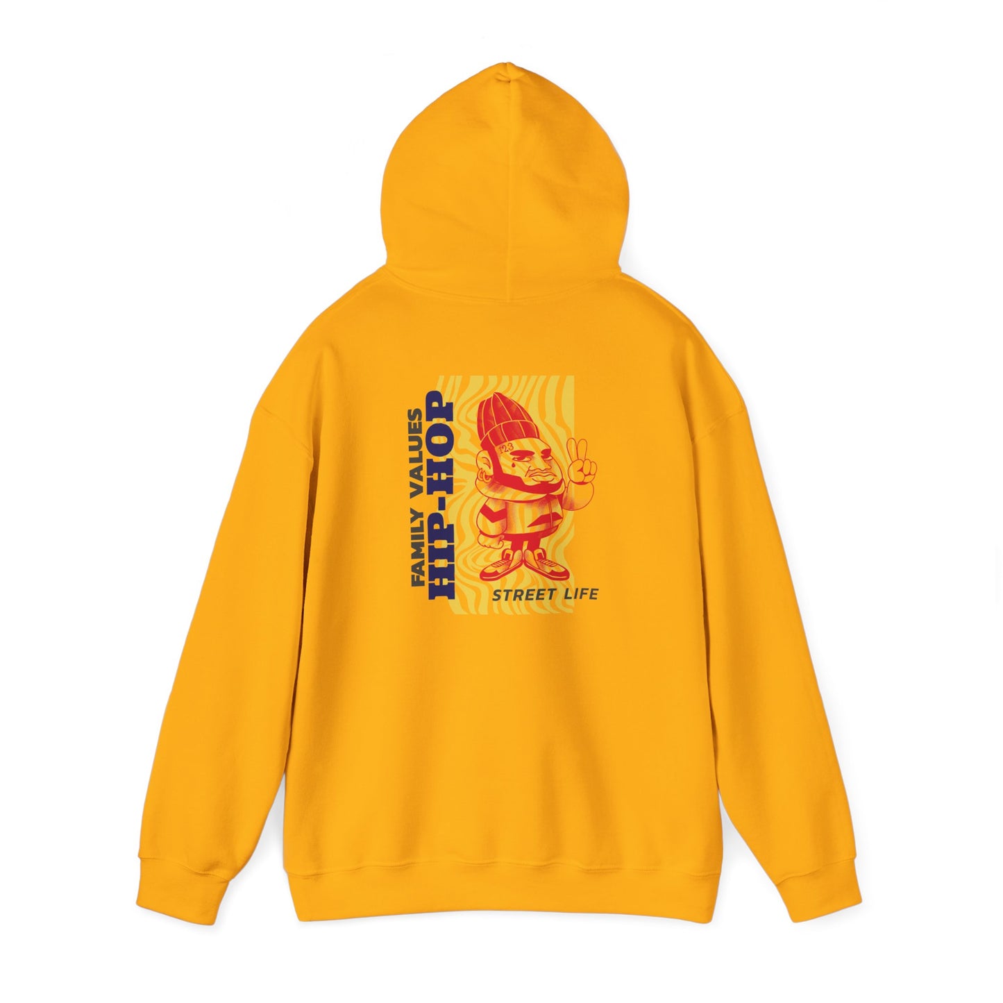 Men's Hip-Hop Family Values Hooded