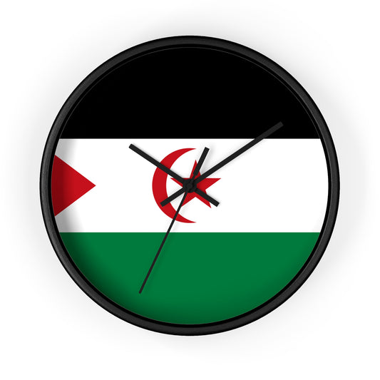Sahrawi Arab Democratic Republic Flag Wall Clock