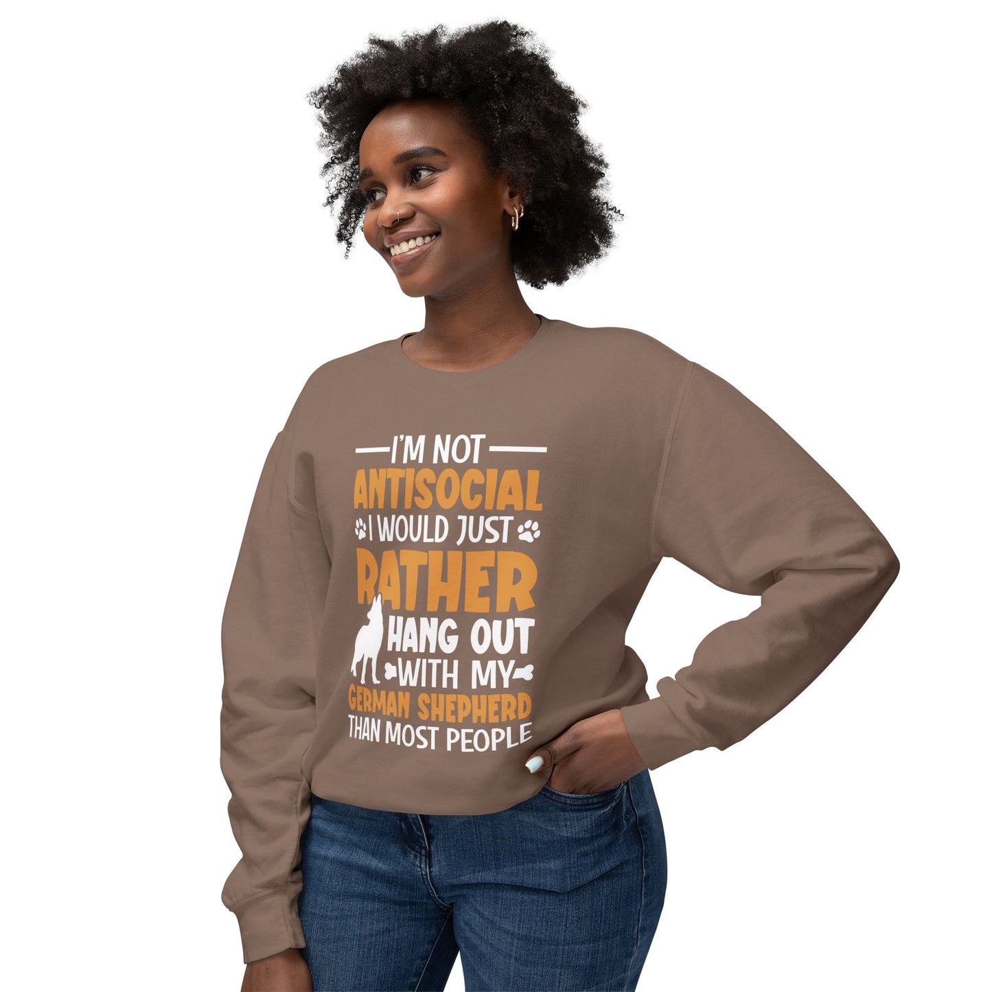 Men's German Shepherd Dog Lover Sweatshirt