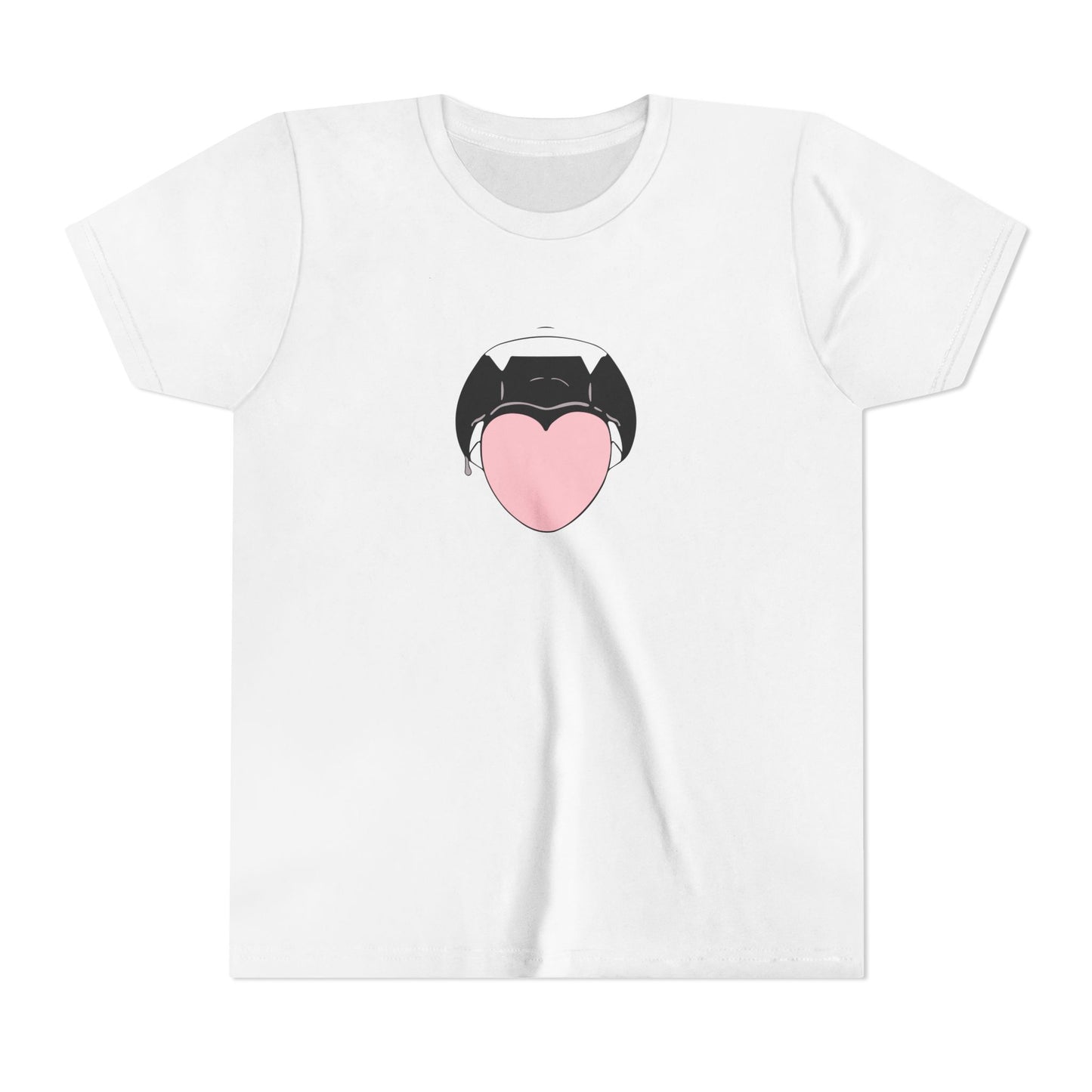 Cute Dog Heart Anime Youth Tee – Fun & Comfy T-shirt for Kids