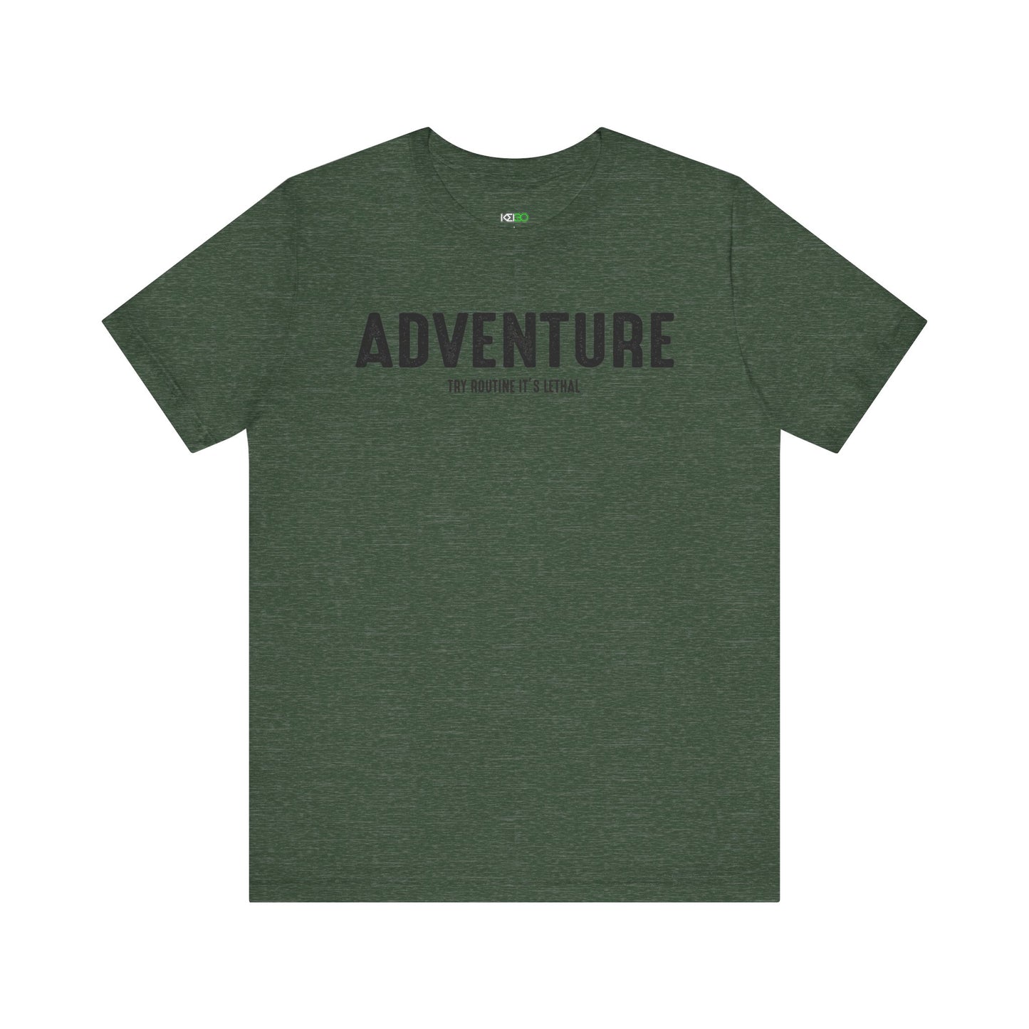 Adventure Men's Jersey Tee - Bold Quotes for Outdoor Explorers