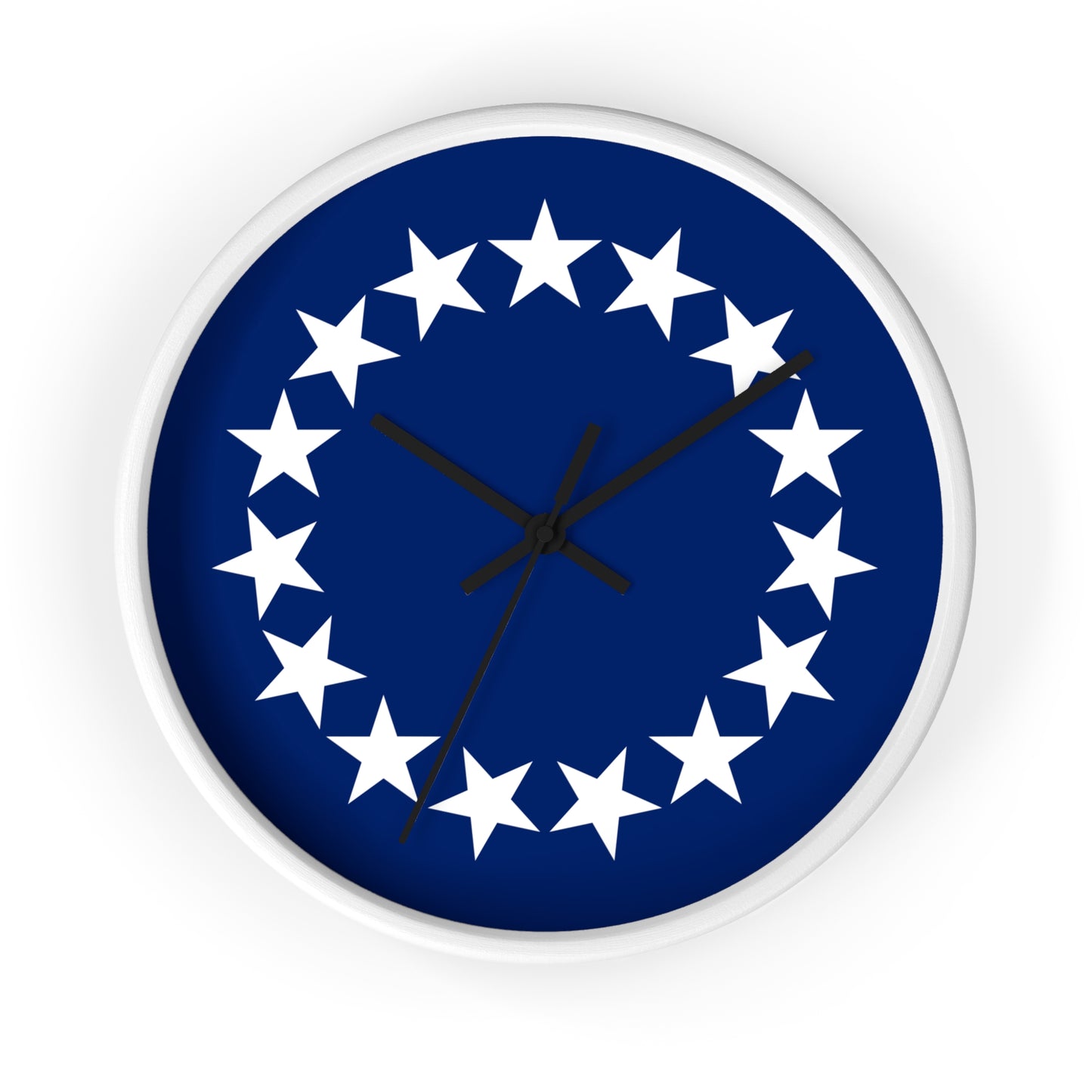Nautical Stars Wall Clock - Modern Home Decor, Perfect for  Gifts.