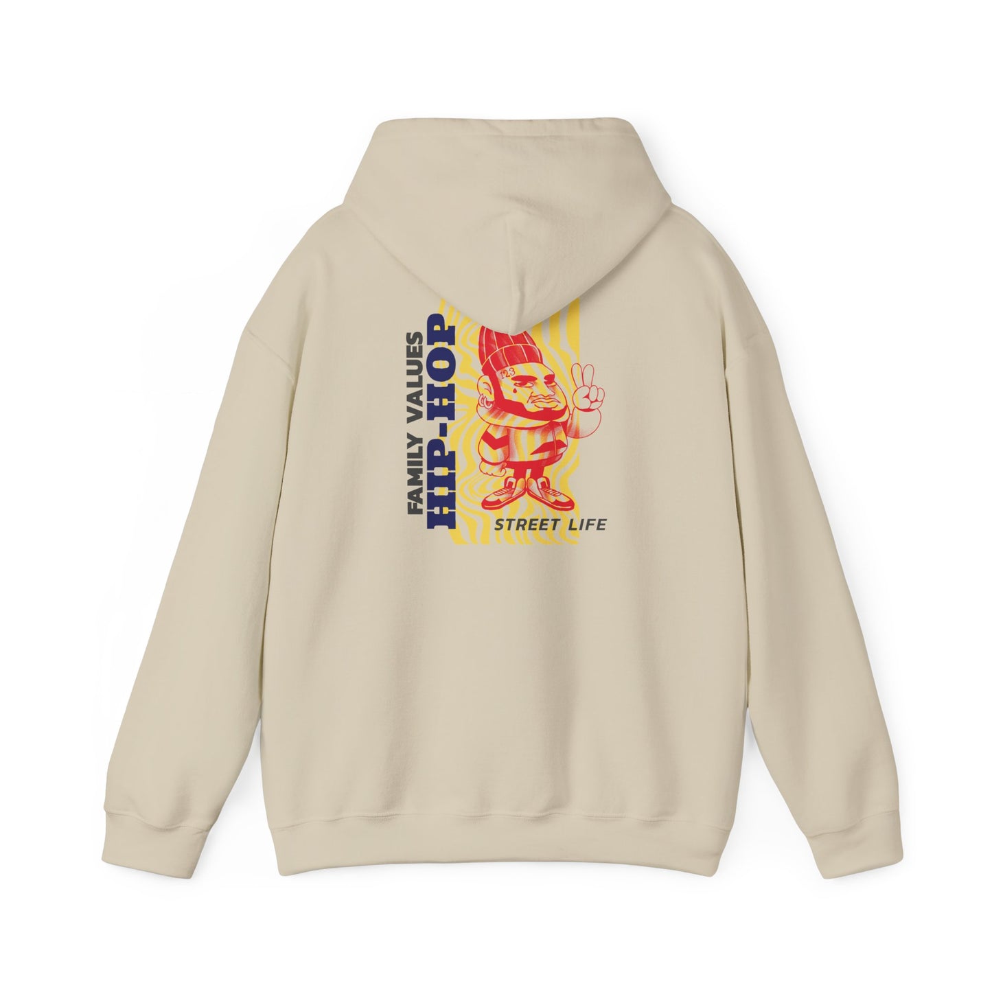 Men's Hip-Hop Family Values Hooded