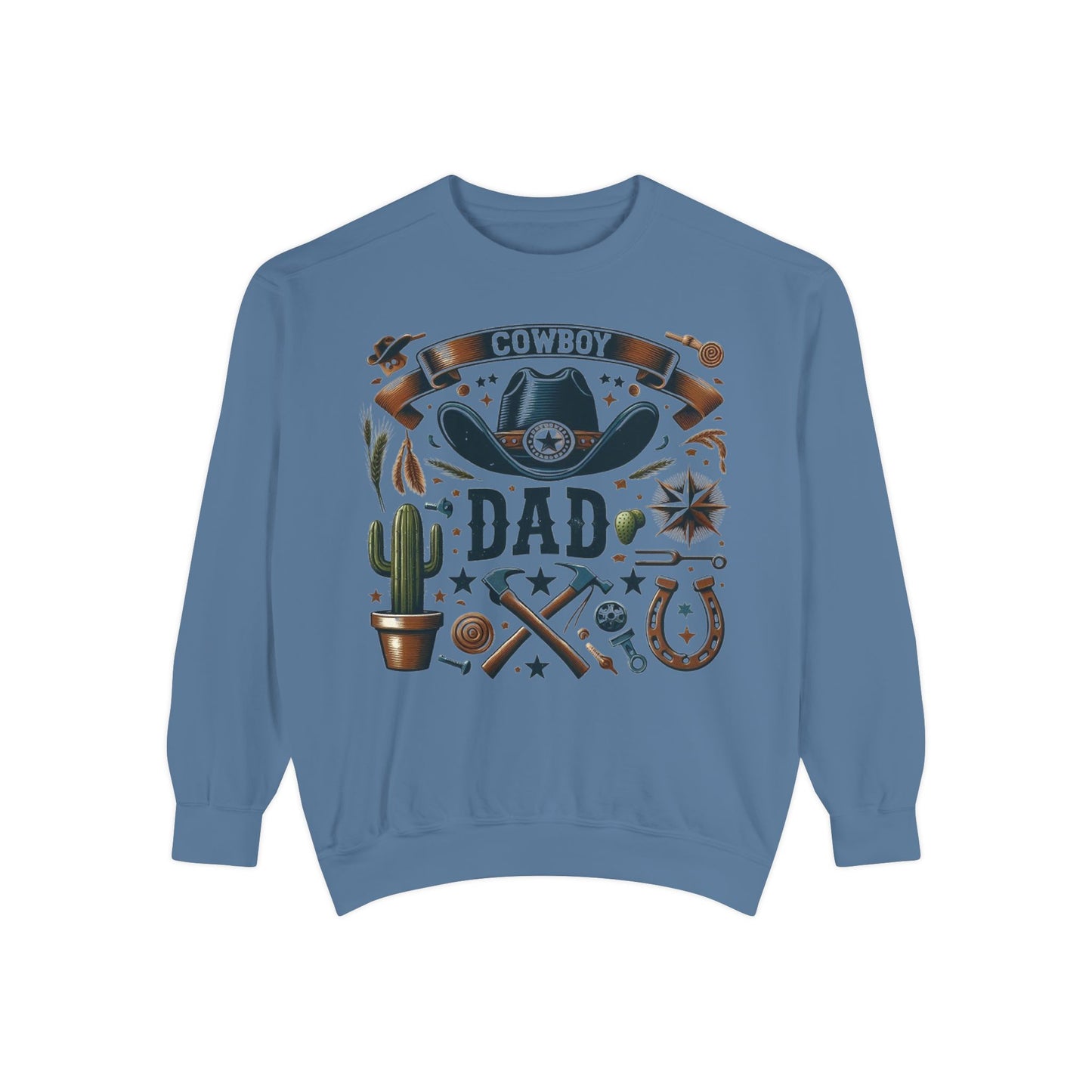 Cowboy Dad Sweatshirt - Perfect Gift for Dads Who Love the West