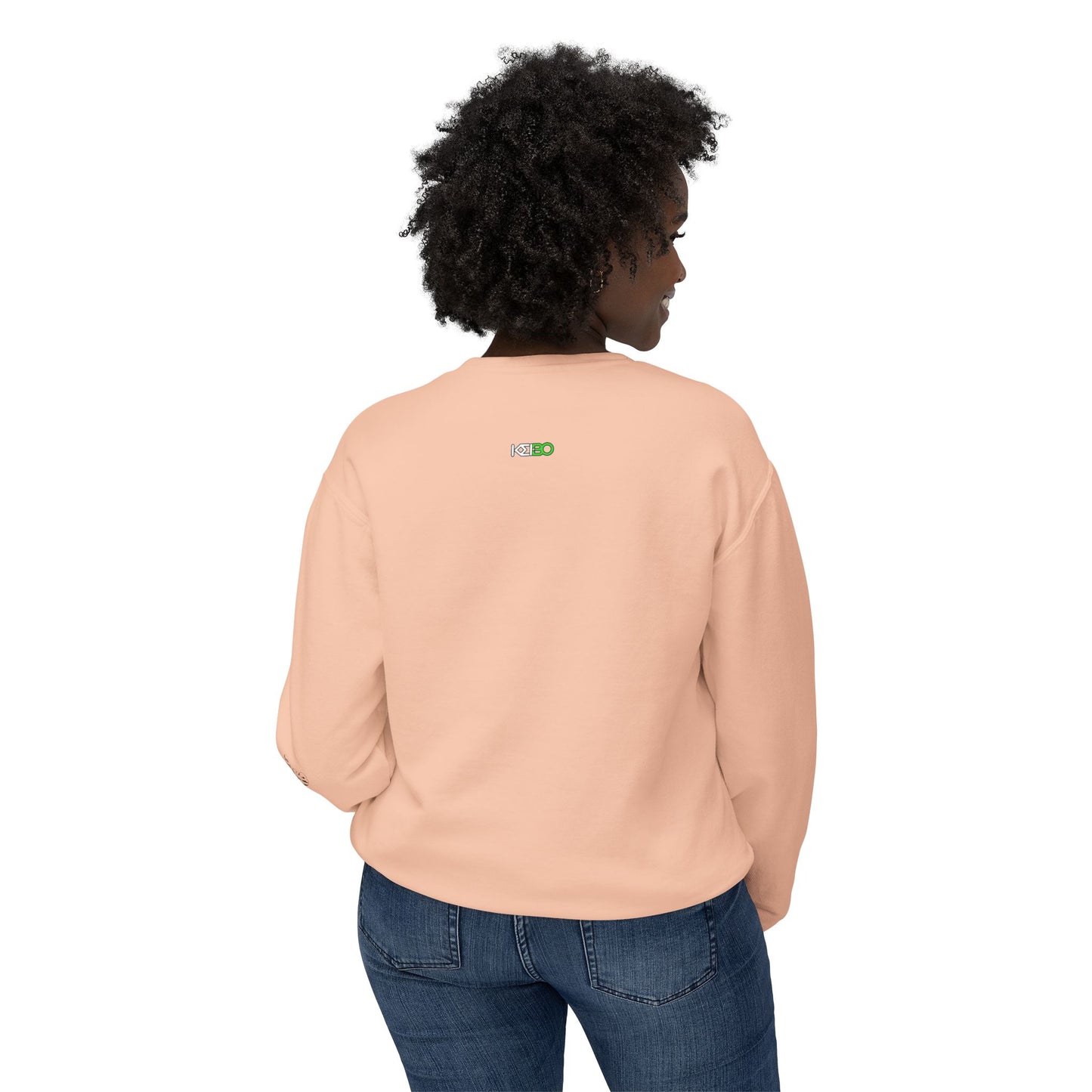 Women Sweatshirt Love And Blessed - Perfect for Valentine's Day Outfit