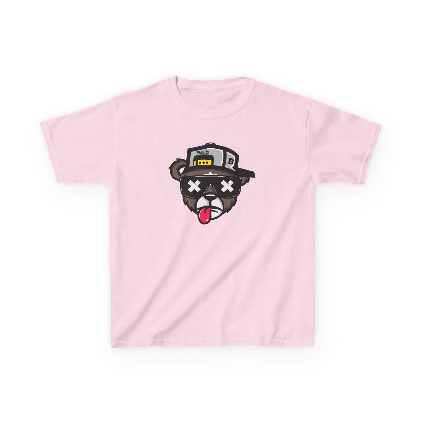 Cool Graphic Kids Tee with Funky Bear Design