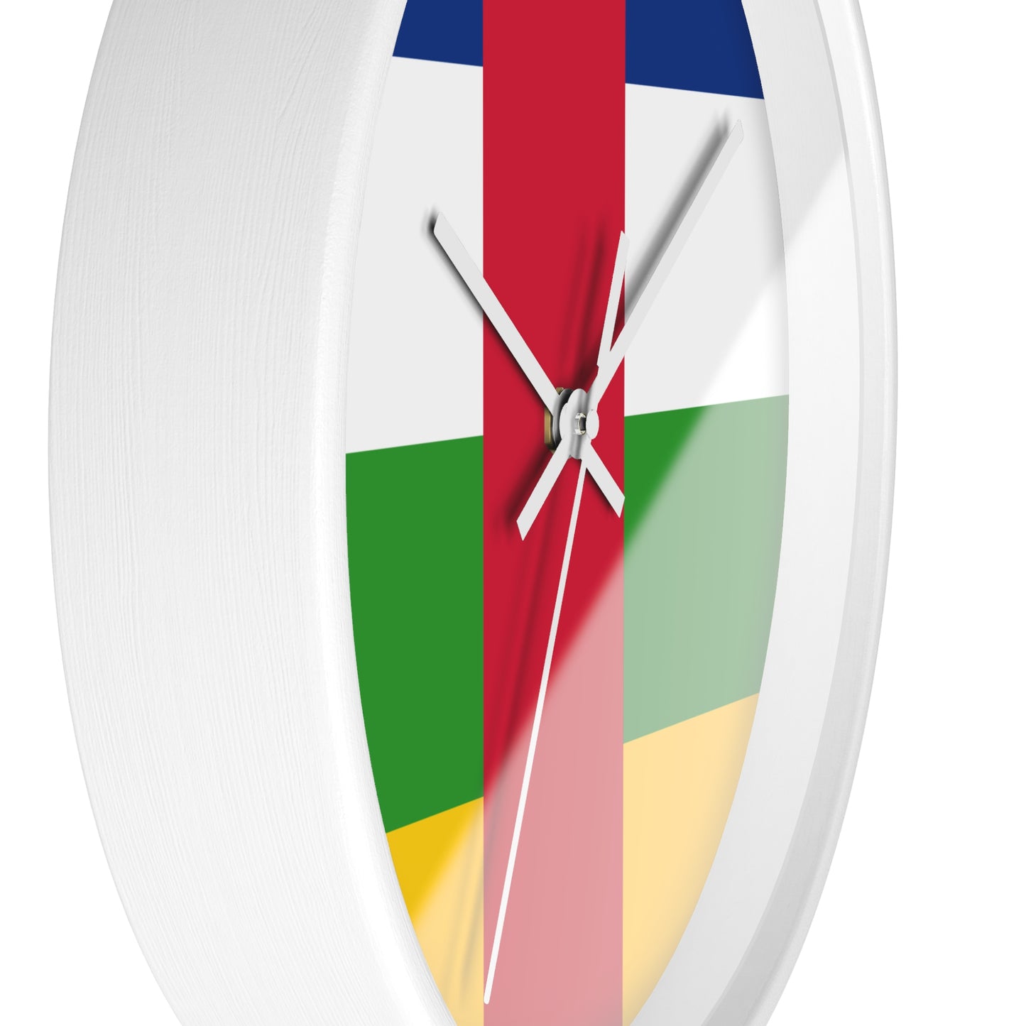 Central African Republic Flag Wall Clock - Stylish Home Decor