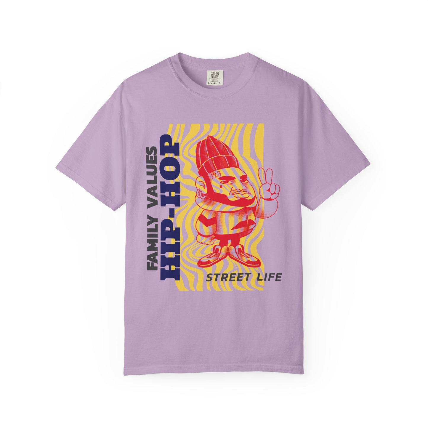 Men's Hip-Hop Family Values T-Shirt Street Life Inspired Graphic