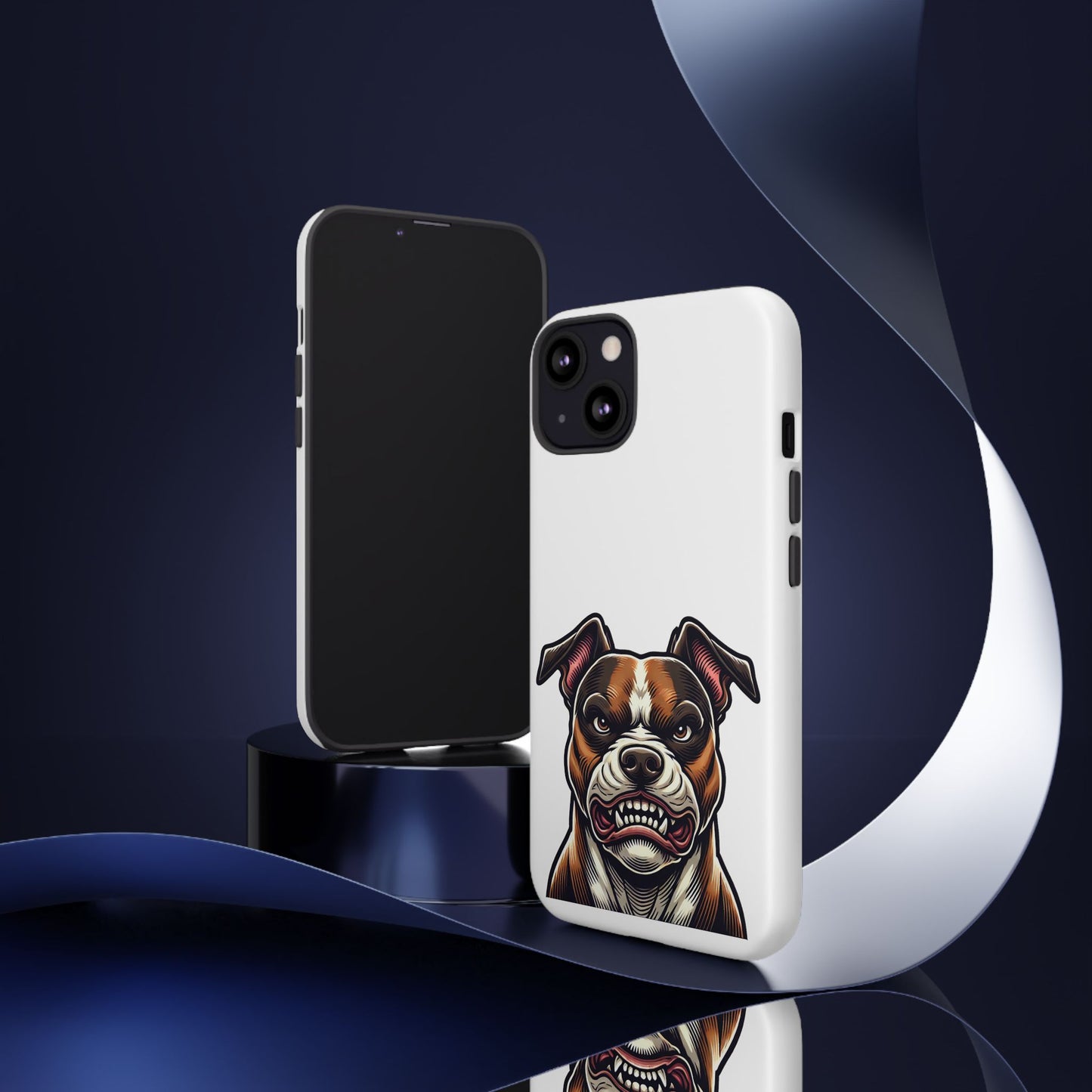 Tough Cases: Pit Bull Design Phone Case for Animal Lovers