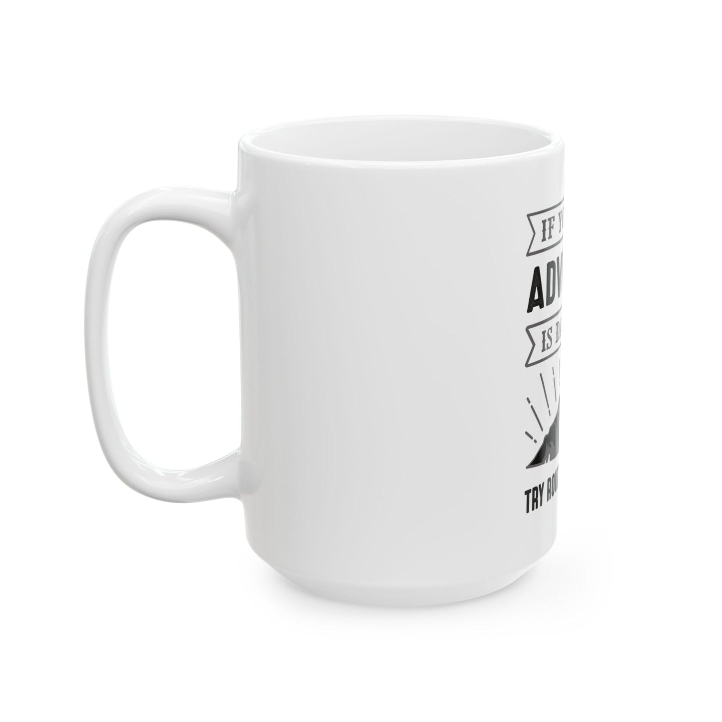 Adventure Lovers Ceramic Mug - Perfect Gift for Outdoor Enthusiasts