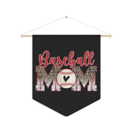 Baseball Mom Pennant for Proud Sports Moms