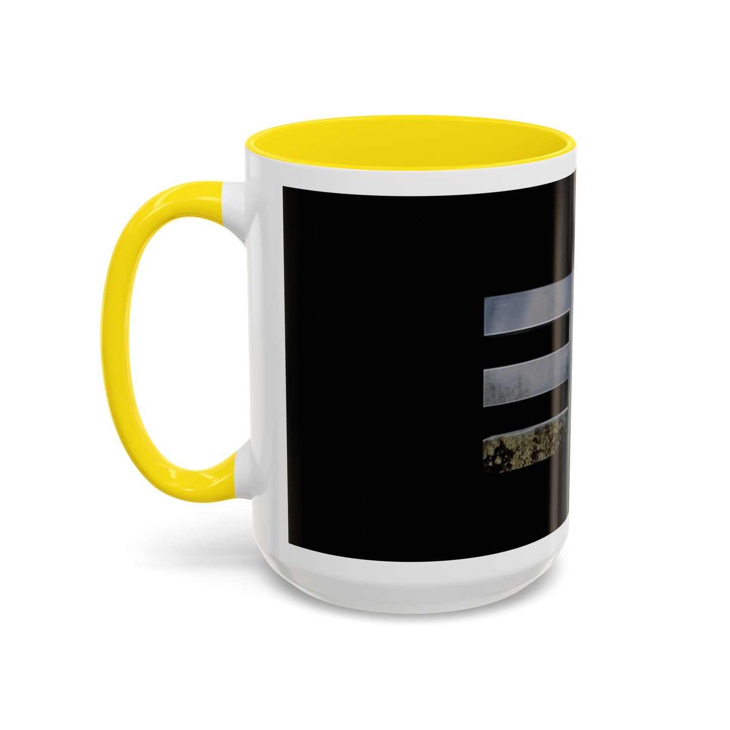 Bold Message Accent Coffee Mug -11/15oz, for Daily Motivation and Unique Gifting