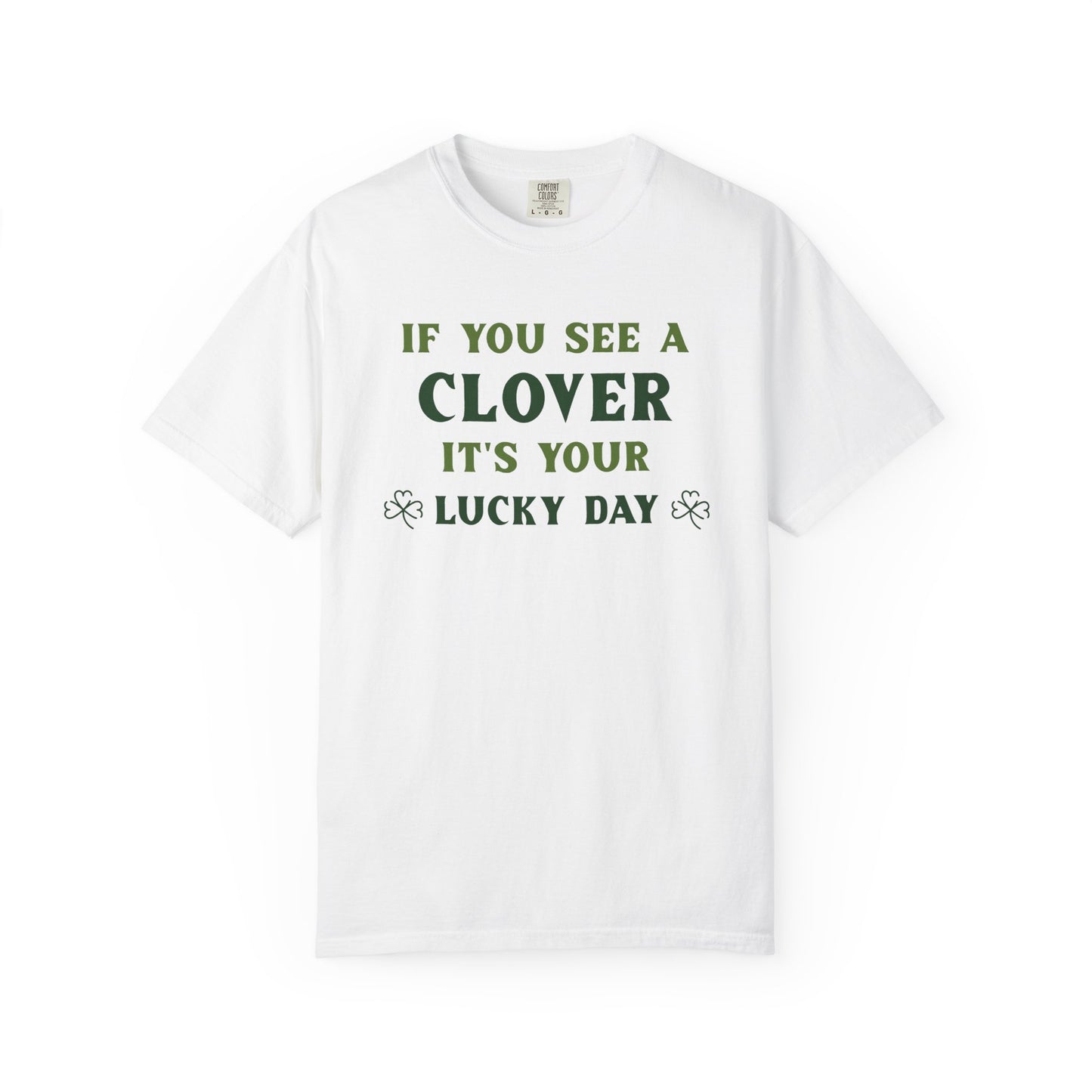 Lucky Clover Men's T-Shirt - Perfect for St. Patrick's Day