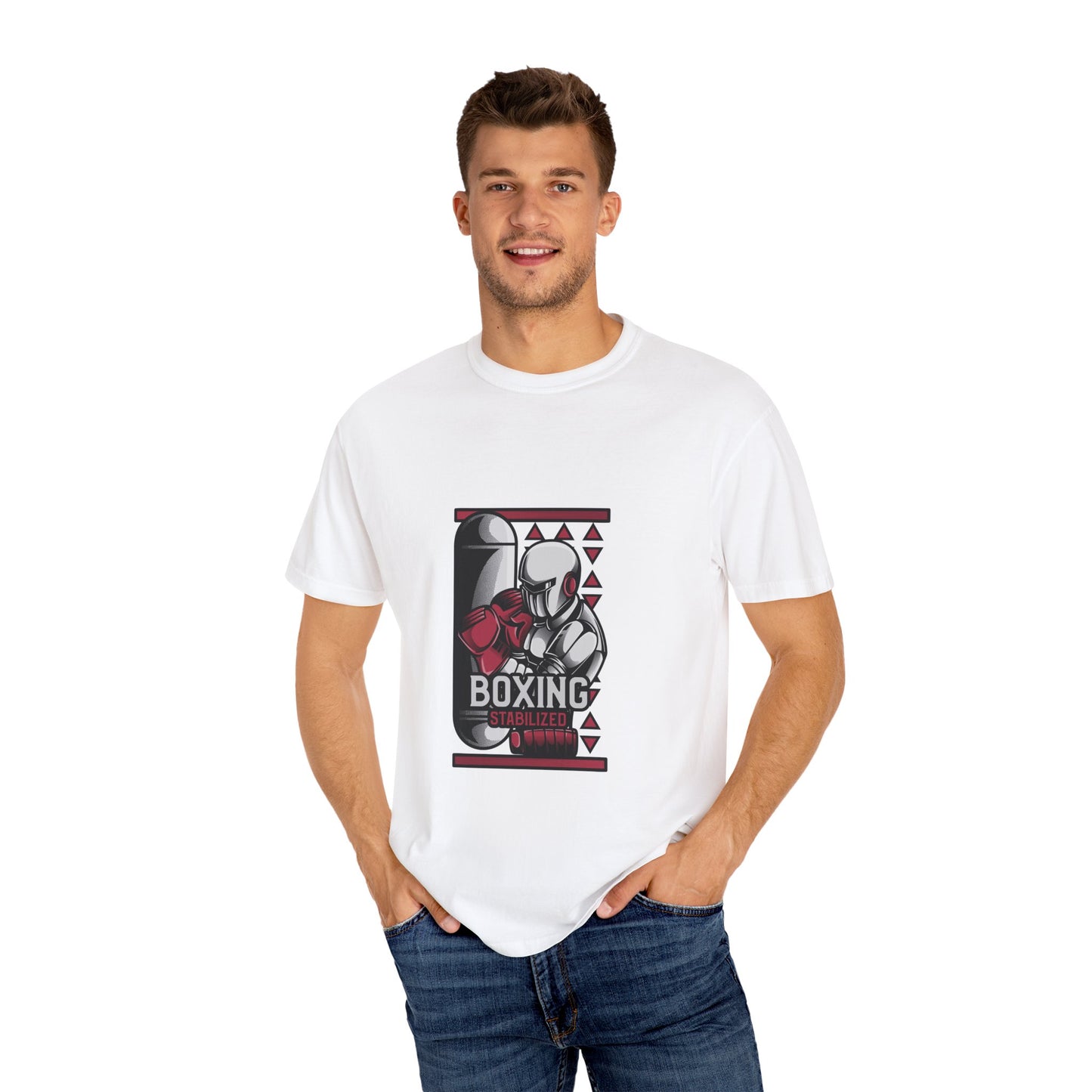 Men Boxing Stabilized T-Shirt Fighters Tee