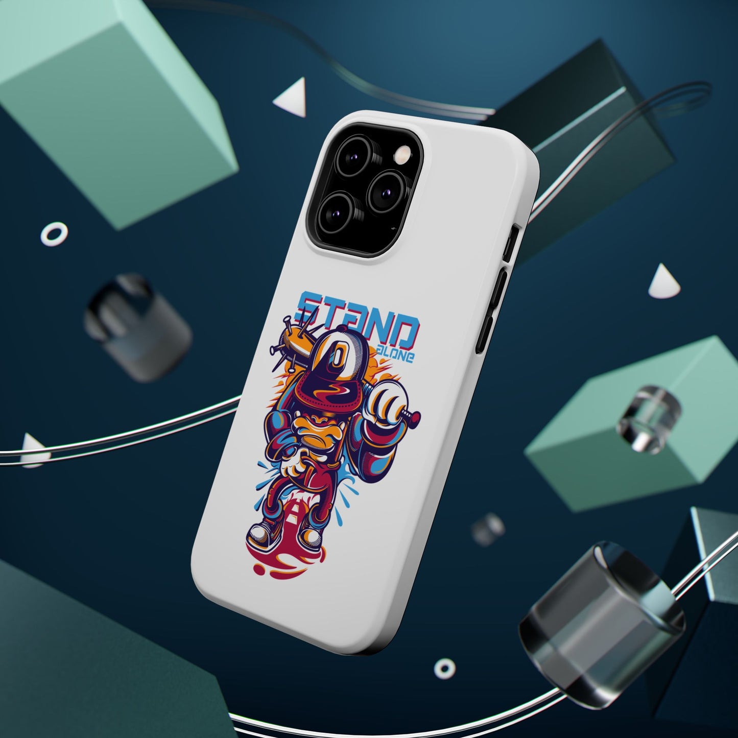 Magnetic Tough iPhone Case Stand Alone