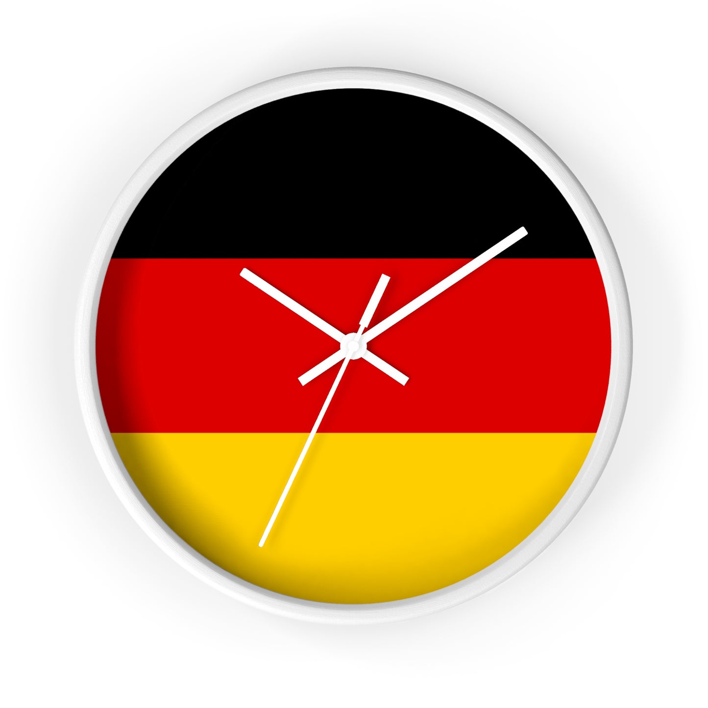 German Flag Wall Clock - Unique Timepiece for Home Decor