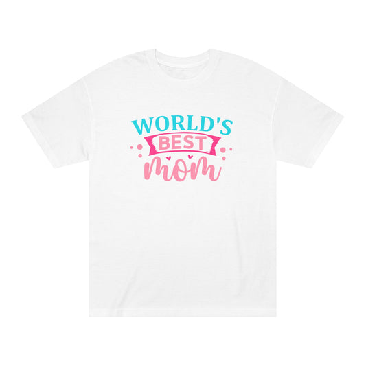 Women's Classic Tee World's Best Mom - Perfect Gift for Mother's Day