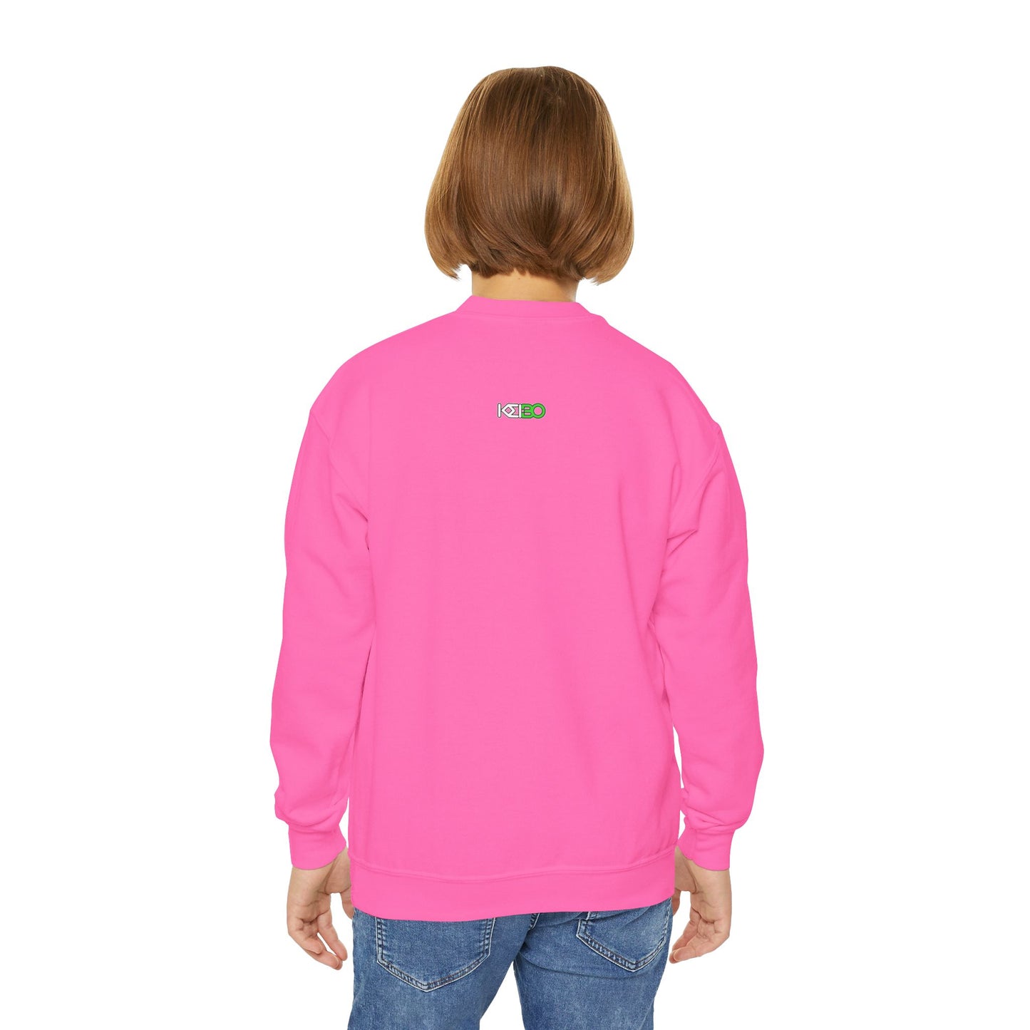 Cute Frog Graphic Youth Sweatshirt For Girls