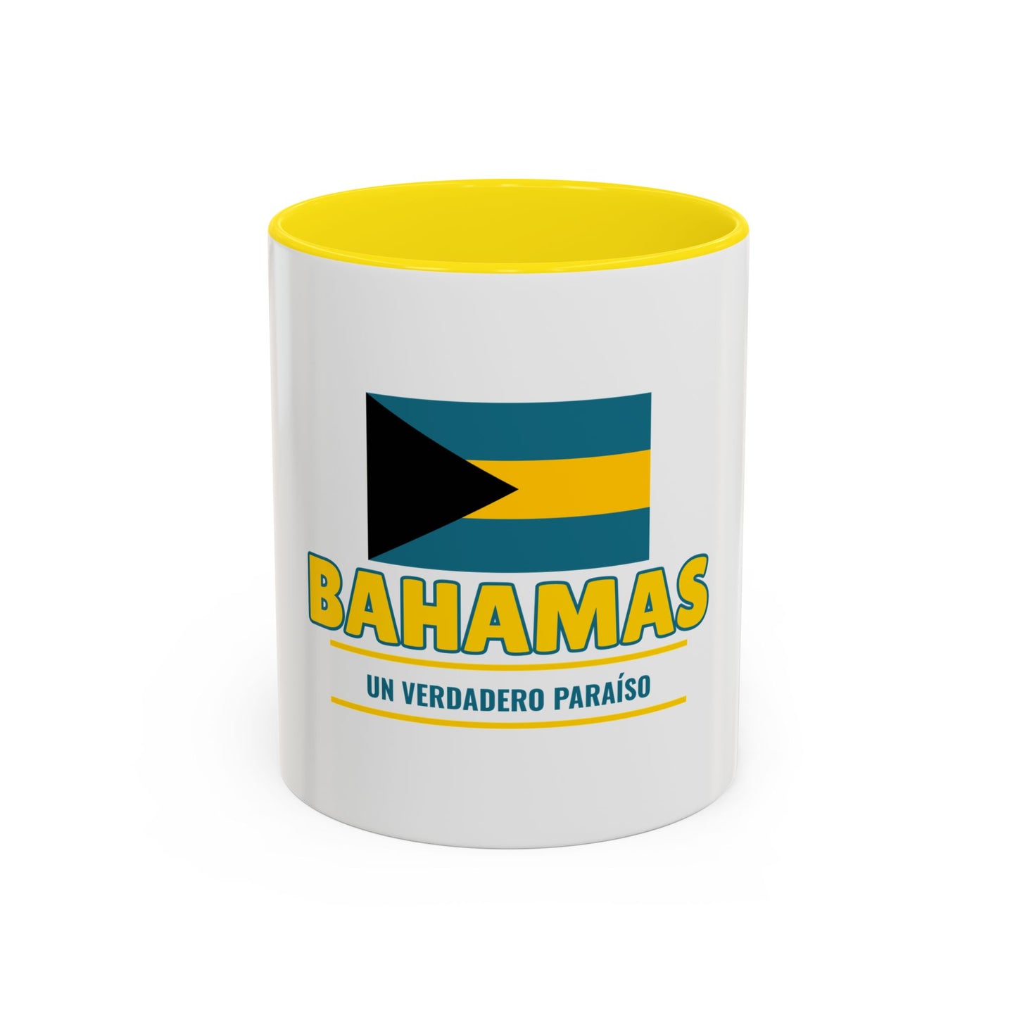 Bahamas Travel Inspired Accent Coffee Mug