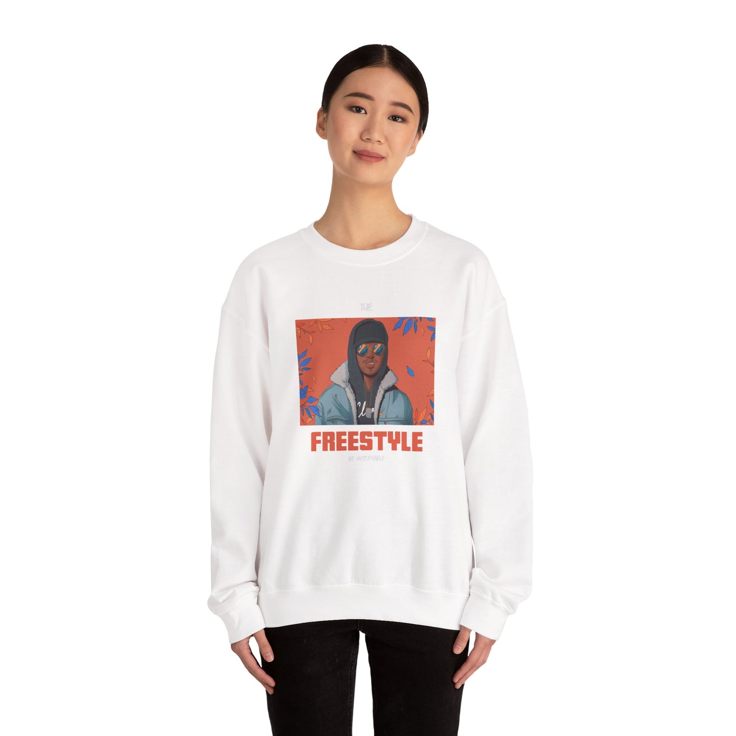 Mens Freestyle Artist Crewneck Sweatshirt