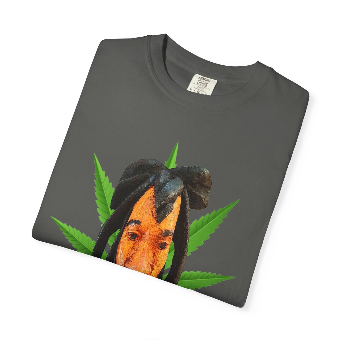 Unisex Cannabis Vibe T-Shirt - Unique Dreadlock Design