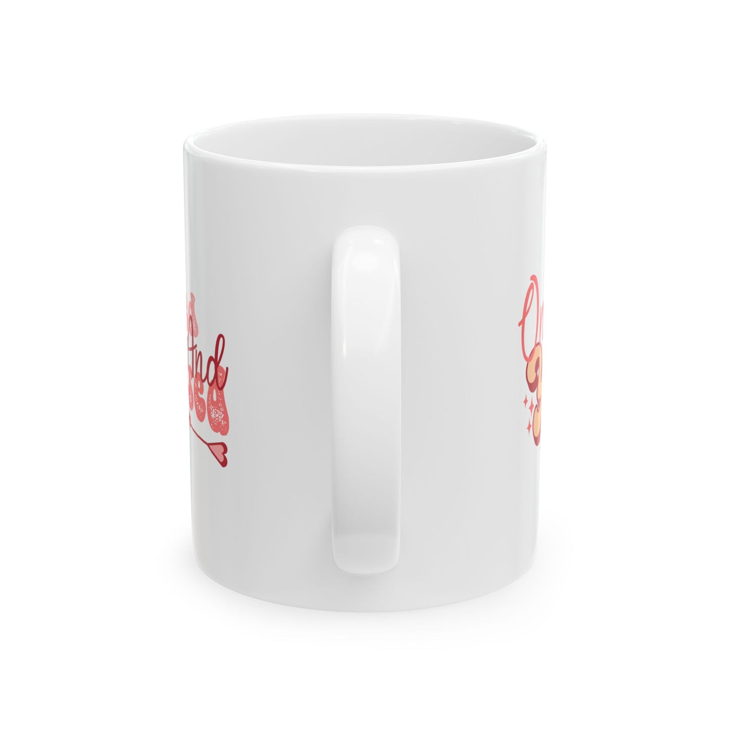 Loved And Blessed Ceramic Mug - Perfect Gift for Friends, Valentine's Day