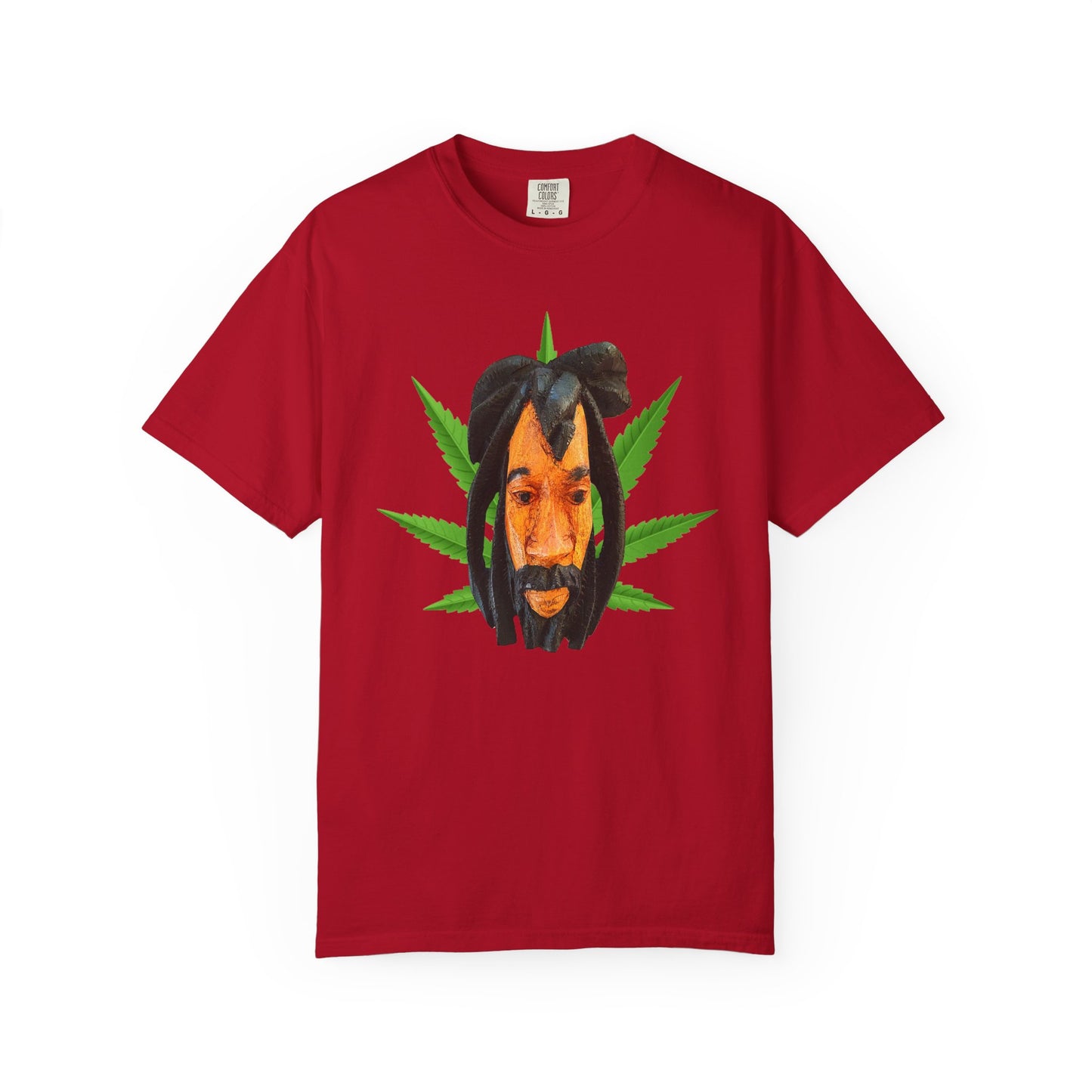 Unisex Cannabis Vibe T-Shirt - Unique Dreadlock Design