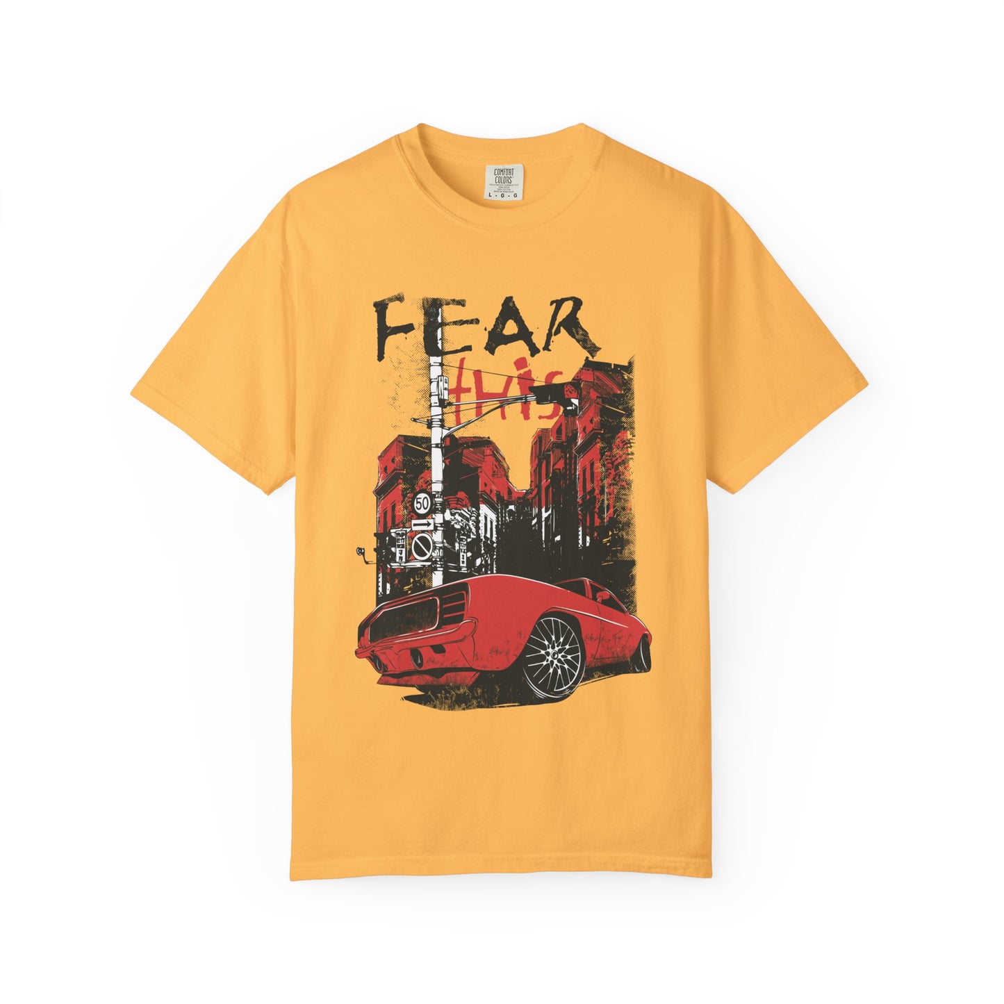 Vintage Car Graphic "Fear This" Unisex T-Shirt - Automotive Vibe for Car Lovers