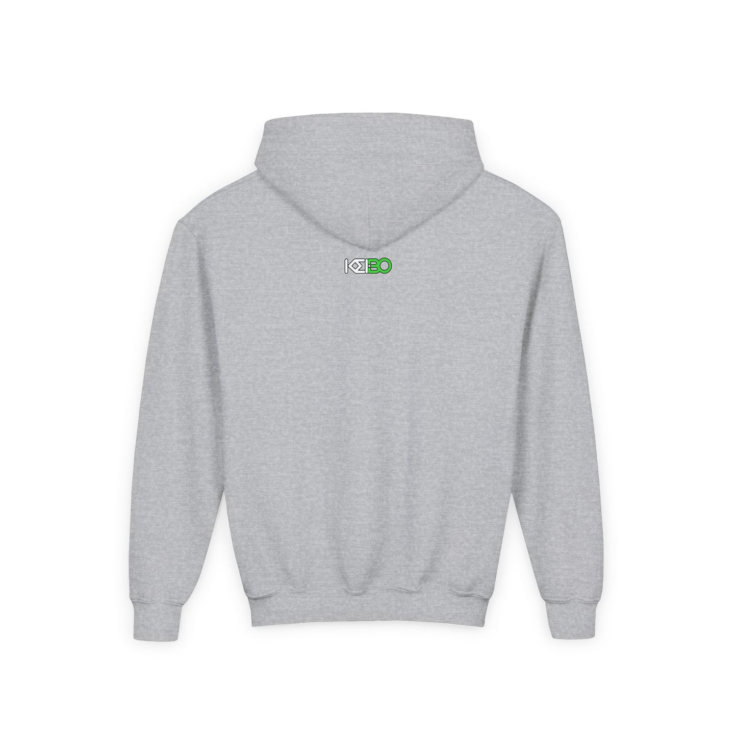 Funny Frog Burger Youth Hoodie