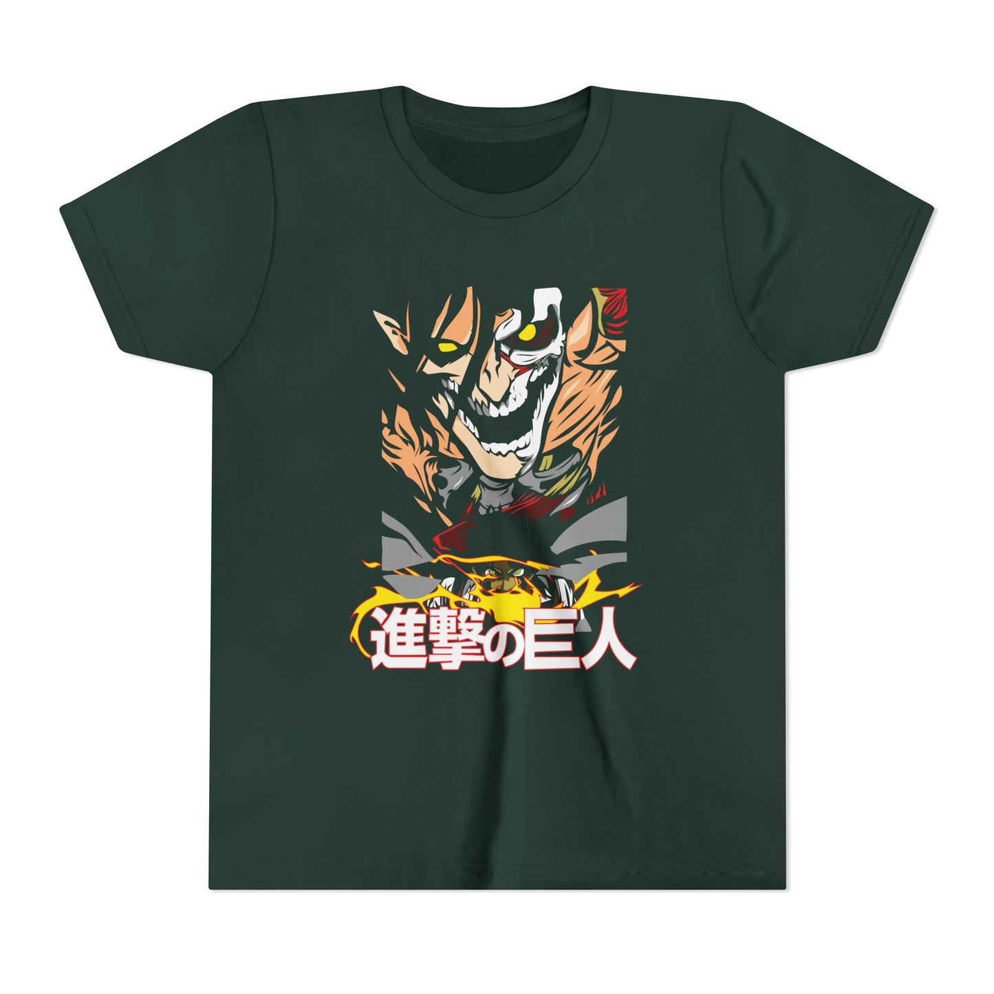 Anime Epic Youth Tee - Attack on Titan Inspired for Anime Fans