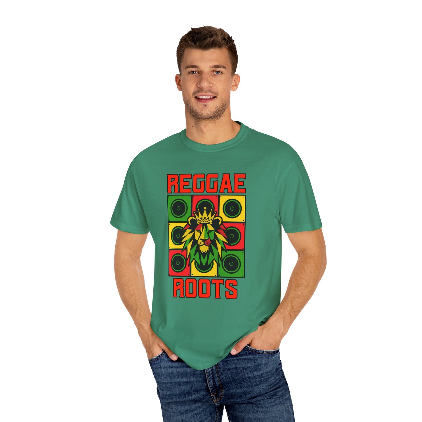 Men's Vibrant Music Vibe Reggae Roots T-Shirt