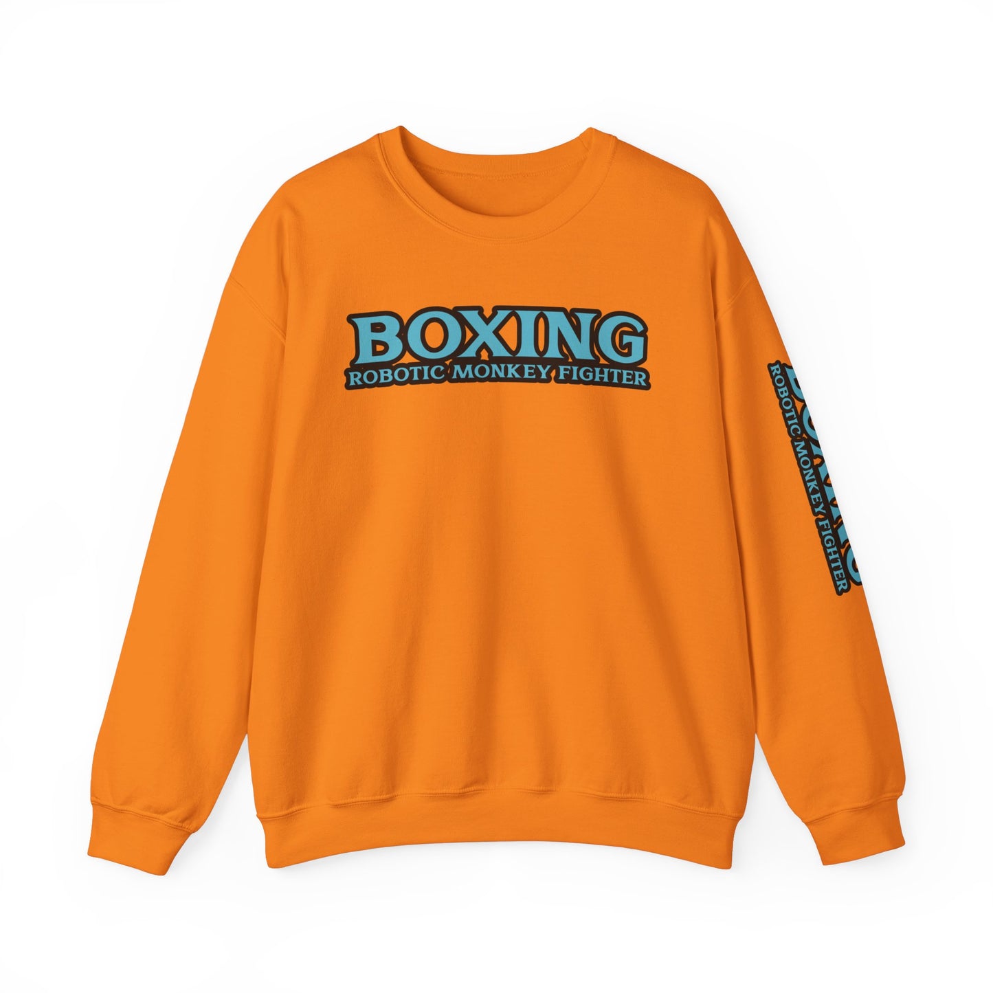 Men Boxing Robotic Monkey Fighter Sweatshirt