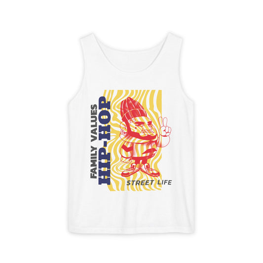Men's Hip-Hop Vibes Tank Top Graphic Family Values