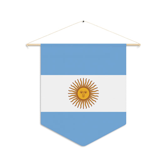 Argentina Sun Flag Pennant - Decorative Wall Hanging