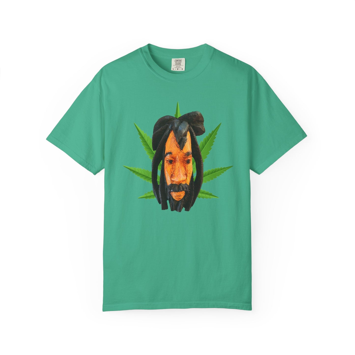 Unisex Cannabis Vibe T-Shirt - Unique Dreadlock Design