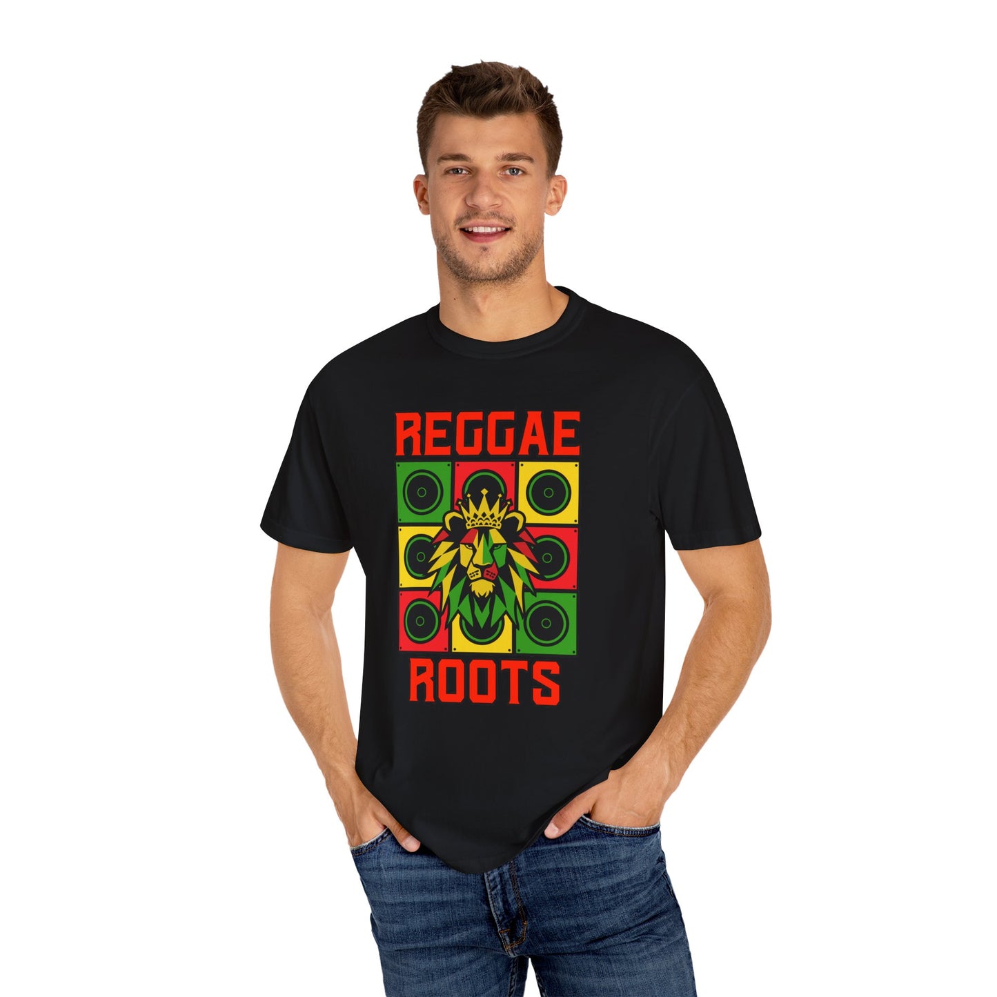 Men's Vibrant Music Vibe Reggae Roots T-Shirt