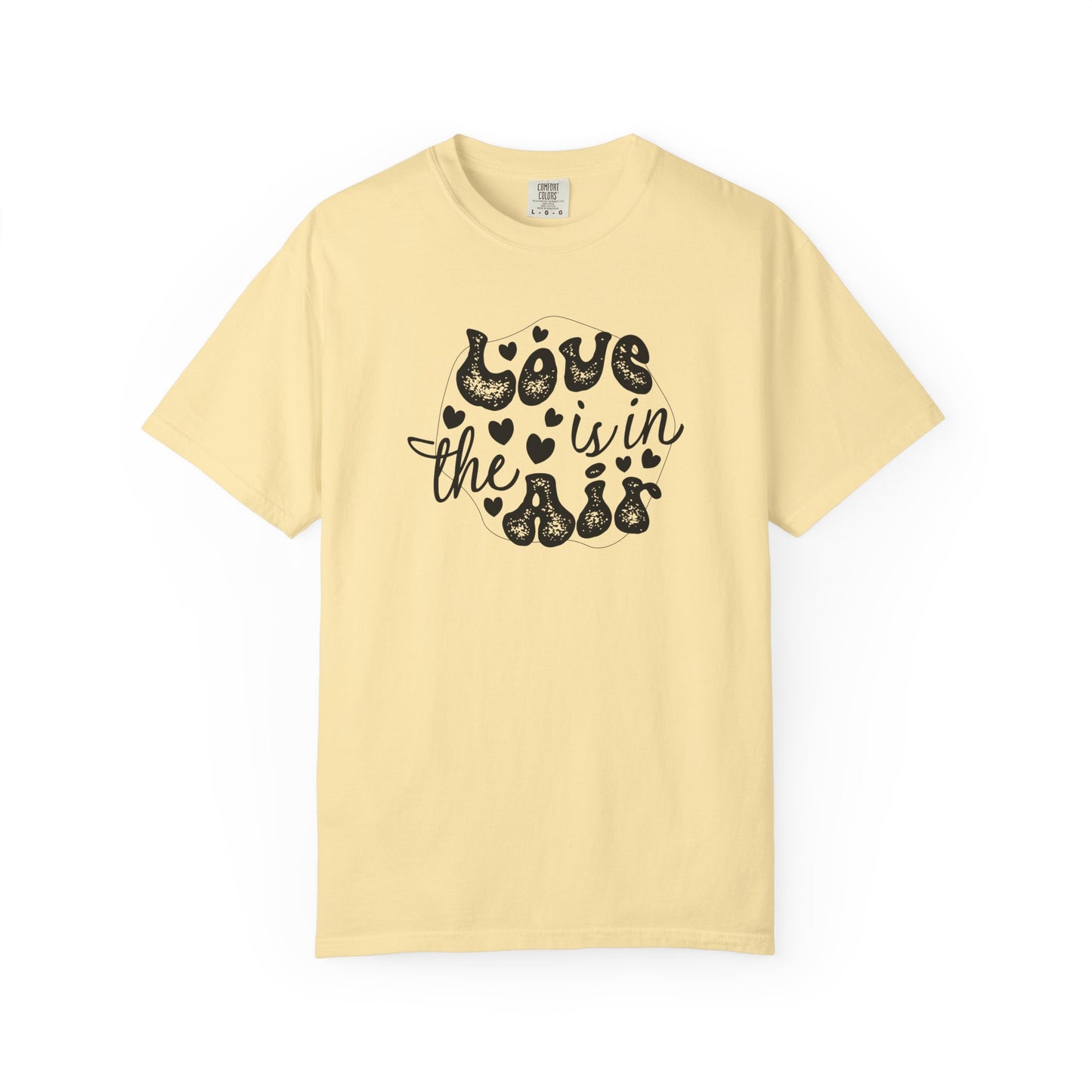 Women Graphic T-Shirt Love Is In The Air for Valentine's Day