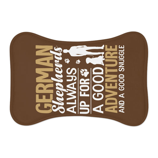Personalyzed Dog Feeding Mat German Shepherd Pet Mat for Dog Lovers