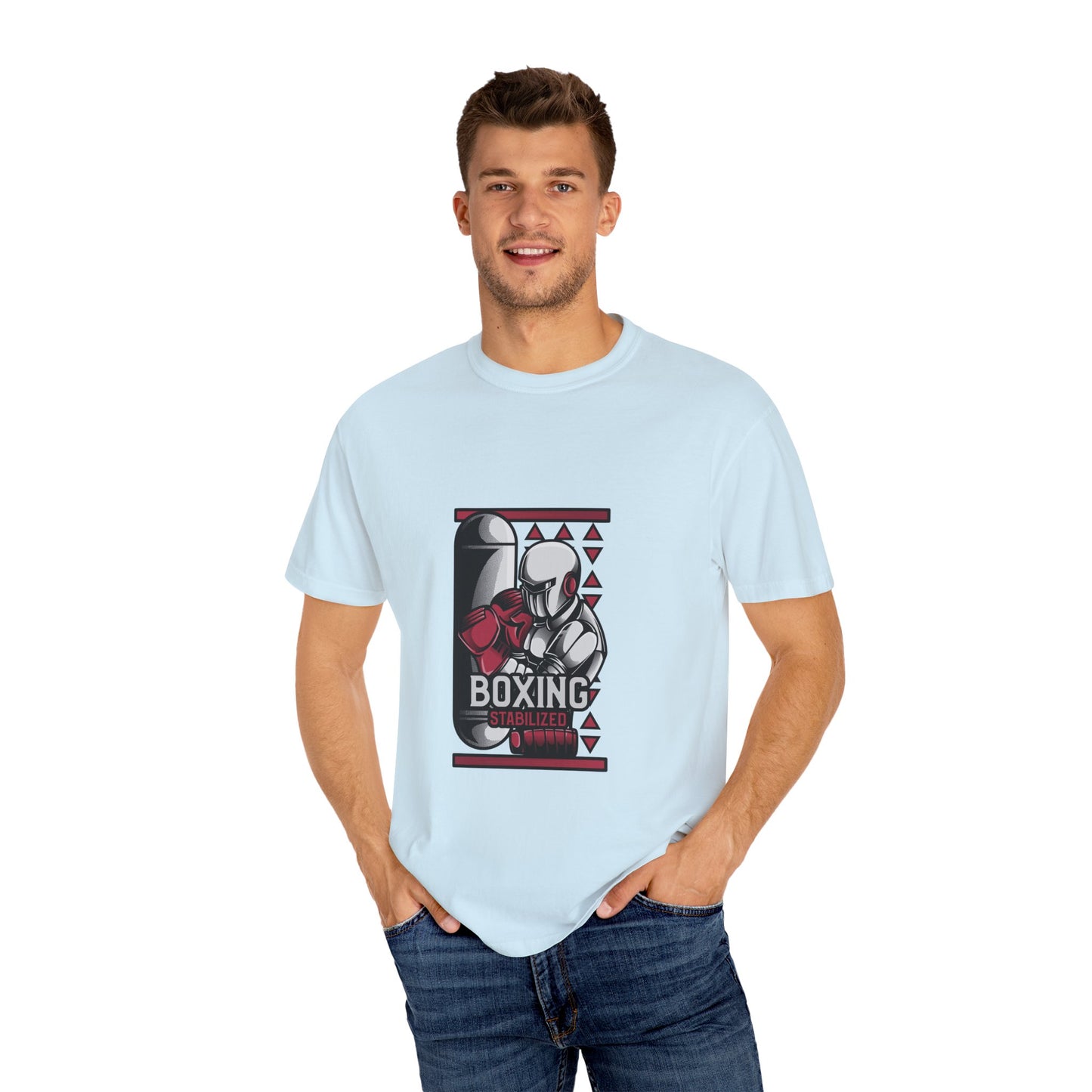 Men Boxing Stabilized T-Shirt Fighters Tee