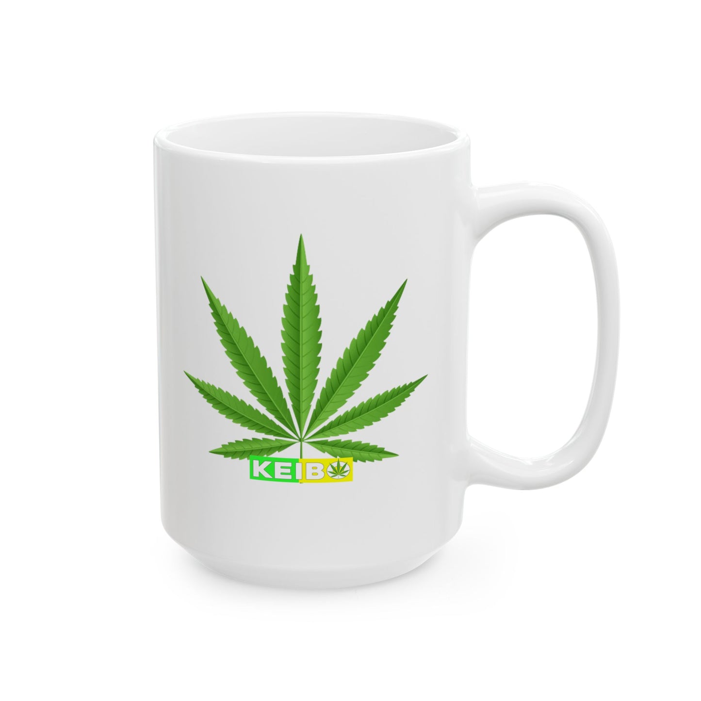 Green Leaf Cannabis KEIBO brand Mug - Fun 11oz & 15oz