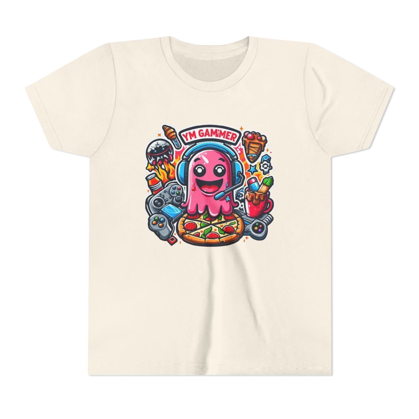 Youth T-shirt for Gamers – 'I'm Gamer' Graphic Tee for Kids