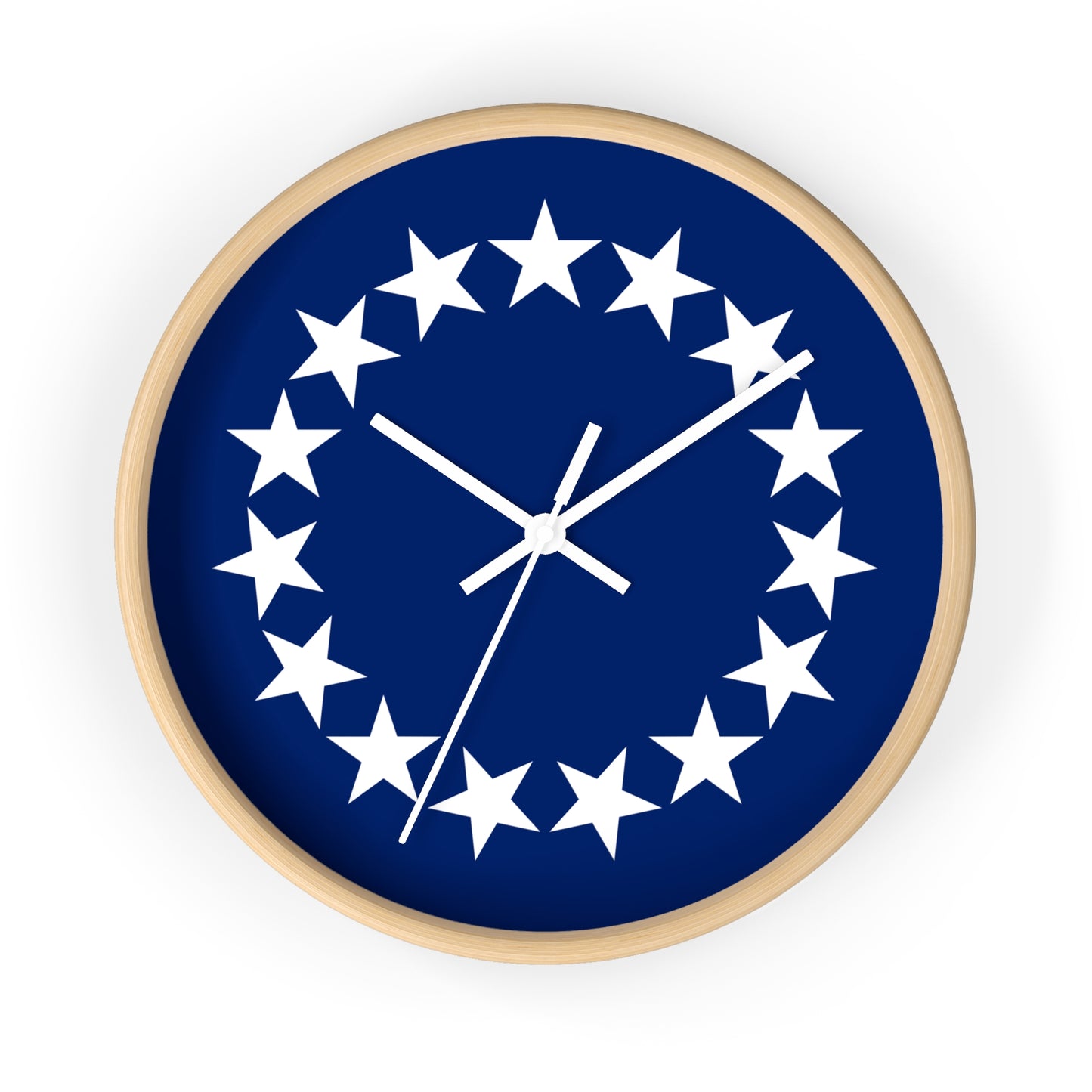 Nautical Stars Wall Clock - Modern Home Decor, Perfect for  Gifts.