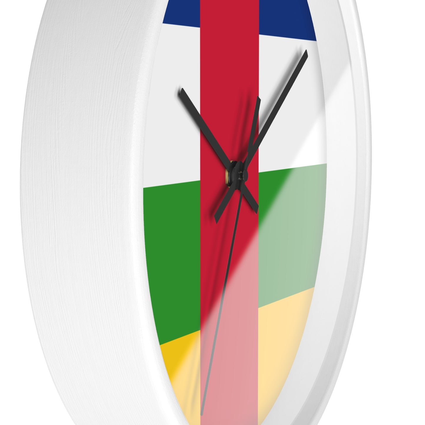 Central African Republic Flag Wall Clock - Stylish Home Decor