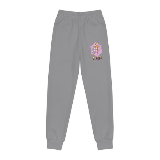 Trendy Youth Joggers with Playful Cartoon Design