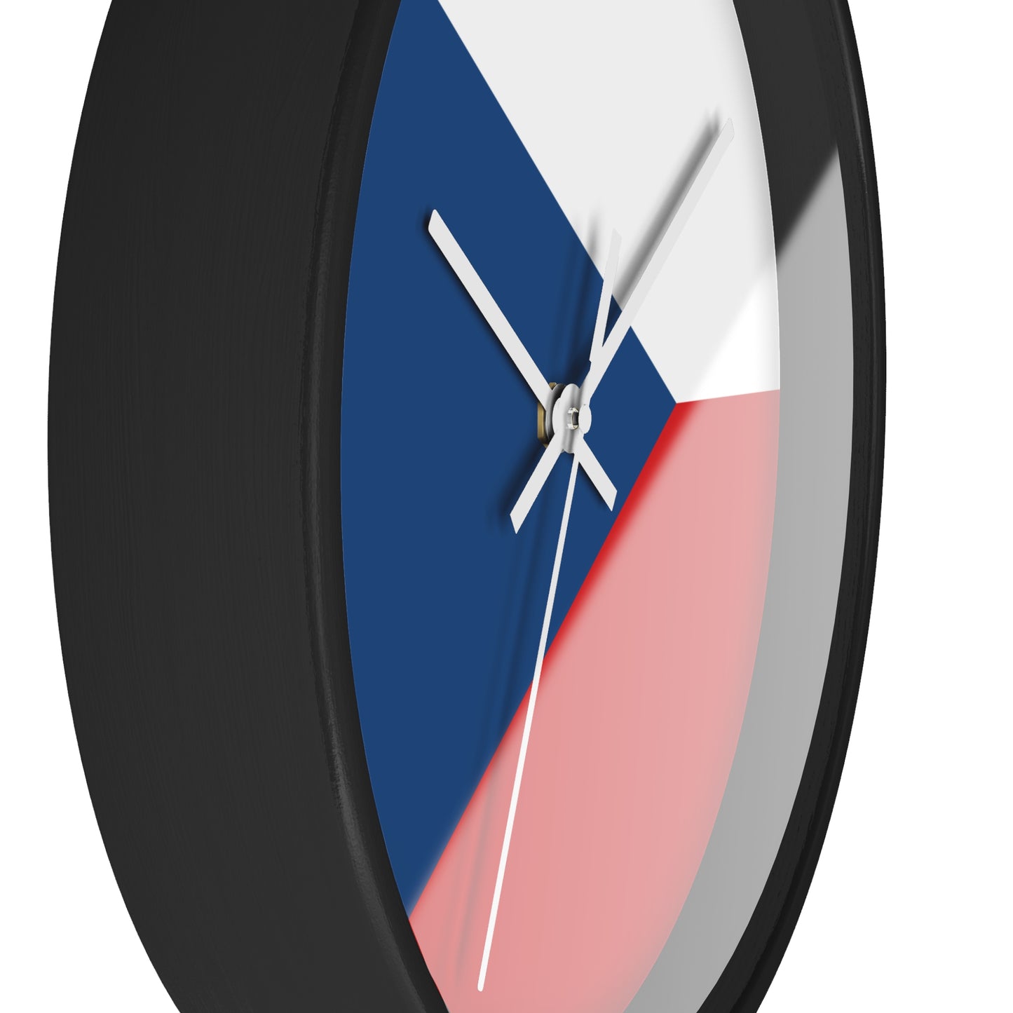 Czech Republic Flag Wall Clock - Stylish Home Decor for Proud Patrons