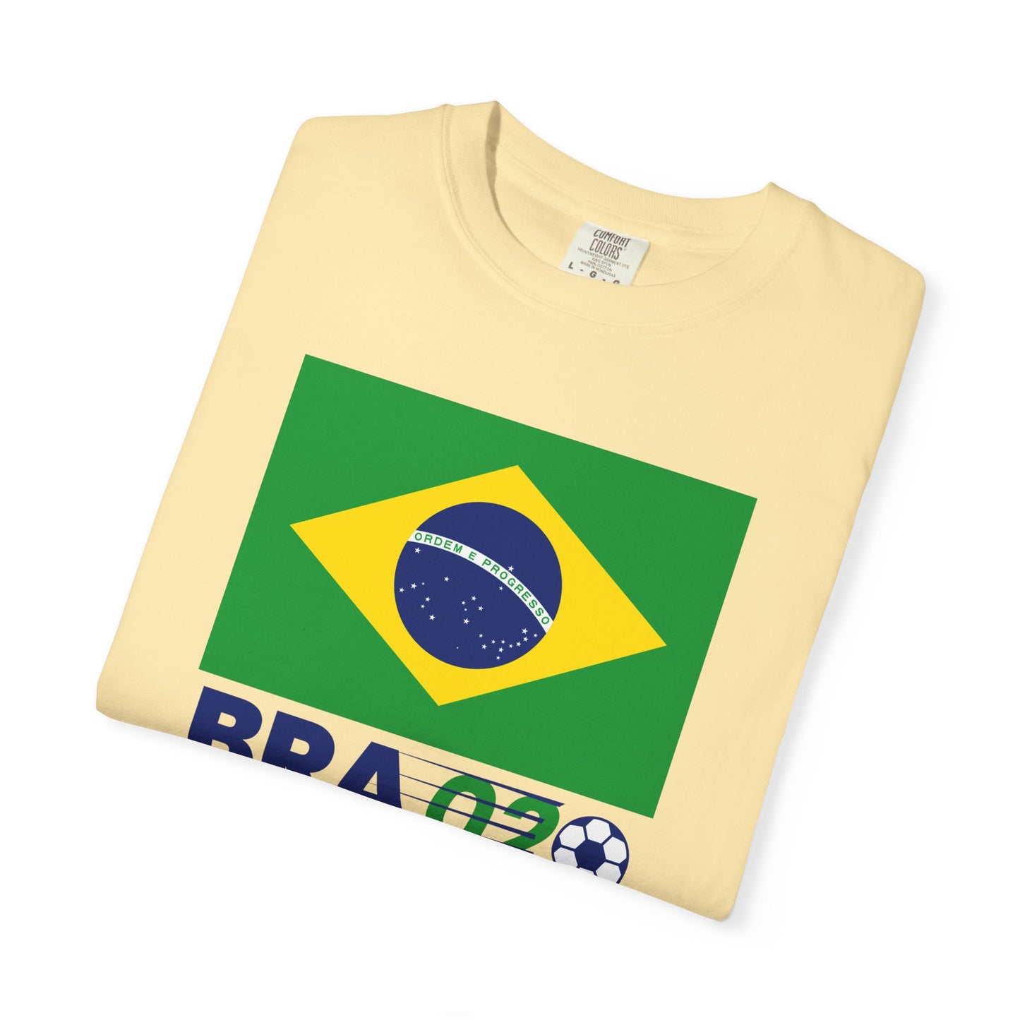 Unisex Sporty Summer Vibe Brazil Soccer T-Shirt