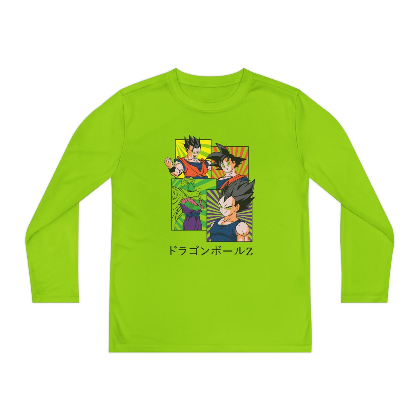 Youth Long Sleeve Anime Tee – Dragon Ball Z Shirt for Kids