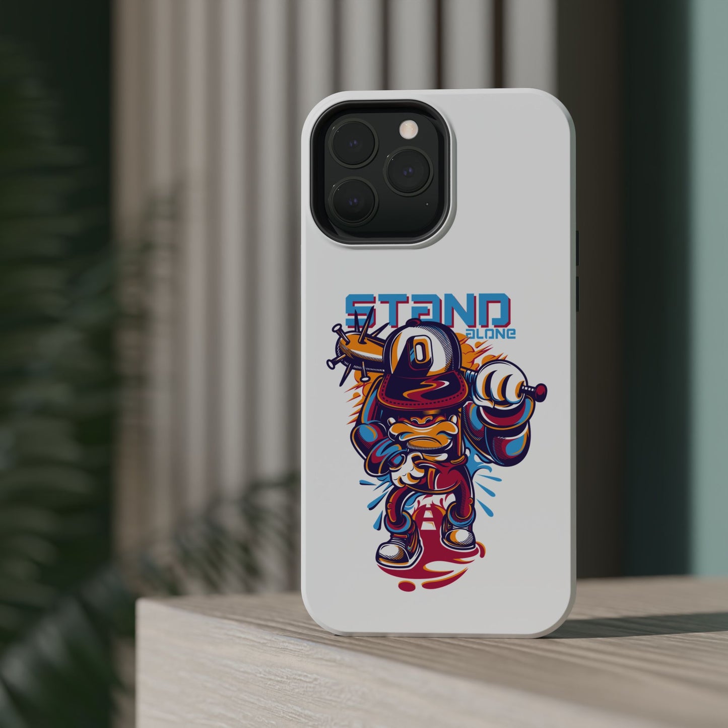 Magnetic Tough iPhone Case Stand Alone