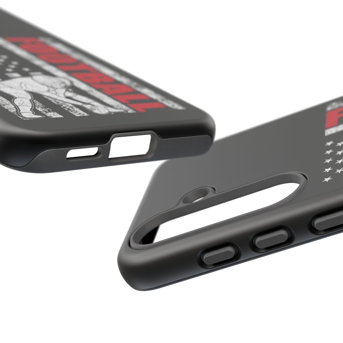 Football American Flag Phone Case - Tough Cases for Fans